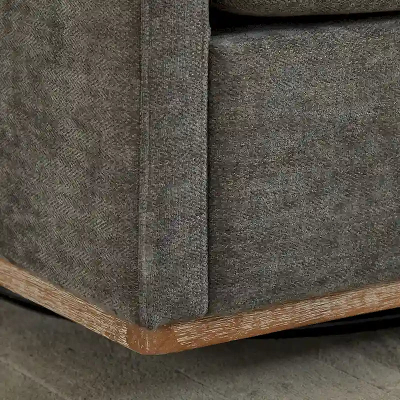 Mid Century Modern Swivel Accent Chair, 360 Degree Swivel Armchair For Living Room, Bedroom