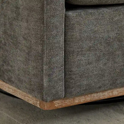 Mid Century Modern Swivel Accent Chair, 360 Degree Swivel Armchair For Living Room, Bedroom