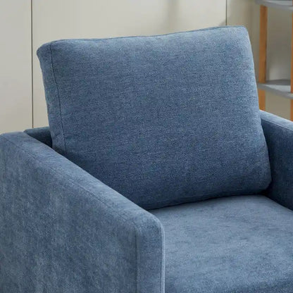 Mid Century Modern Swivel Accent Chair, 360 Degree Swivel Armchair For Living Room, Bedroom