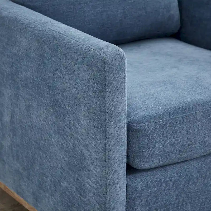 Mid Century Modern Swivel Accent Chair, 360 Degree Swivel Armchair For Living Room, Bedroom