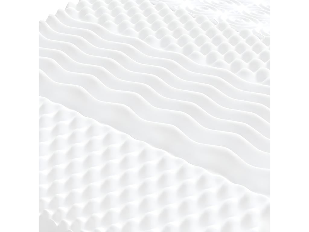 Gray Fabric Mattress, 90 x 190 cm