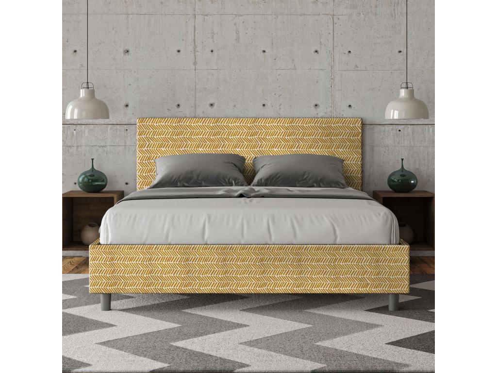 Yellow Fabric Home Furniture, 160 x 190 cm