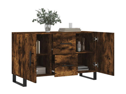 Brown Engineered Wood Sideboard, 100 x 36 x 60 cm