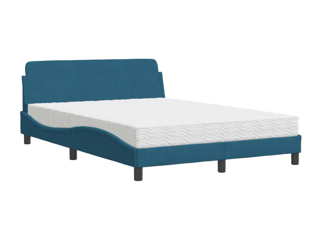 Blue Velvet Mattress, 140 x 200 cm - dlz1766456926879