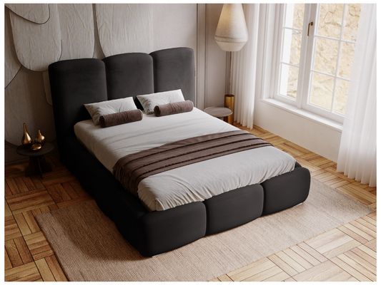 Black Velvet Home Furniture, 140 x 200 cm