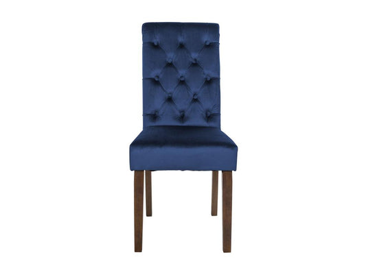 Blue Velvet Chair - dlz1766456856125