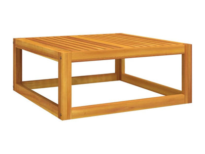 Brown Solid Wood Outdoor Furniture Set