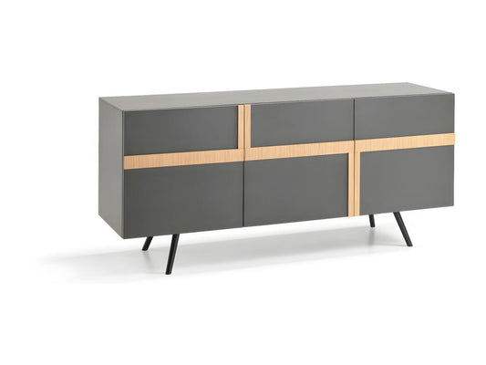 Gray Sideboard, 180 x 80 cm
