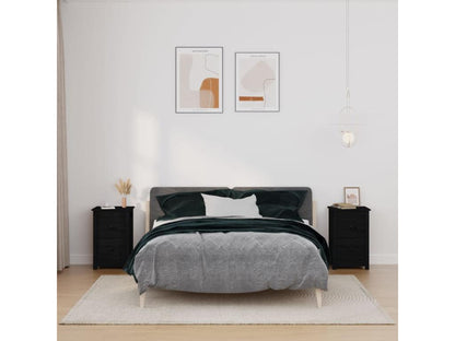 Black Pine Wood Home Furniture, 40 x 35 x 61.5 cm