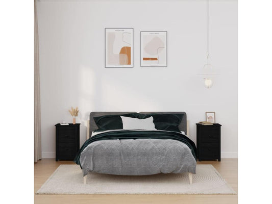 Black Pine Wood Home Furniture, 40 x 35 x 61.5 cm