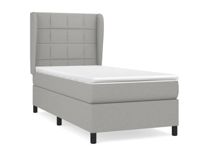 Gray Fabric Mattress, 80 x 200 cm