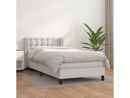 White Faux Leather Mattress, 80 x 200 cm - dlz1766456530223