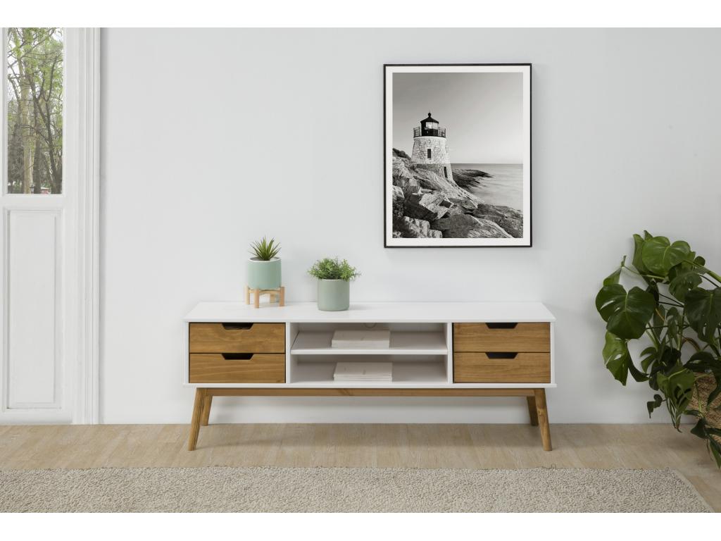 White TV Stand - dlz1766456573555