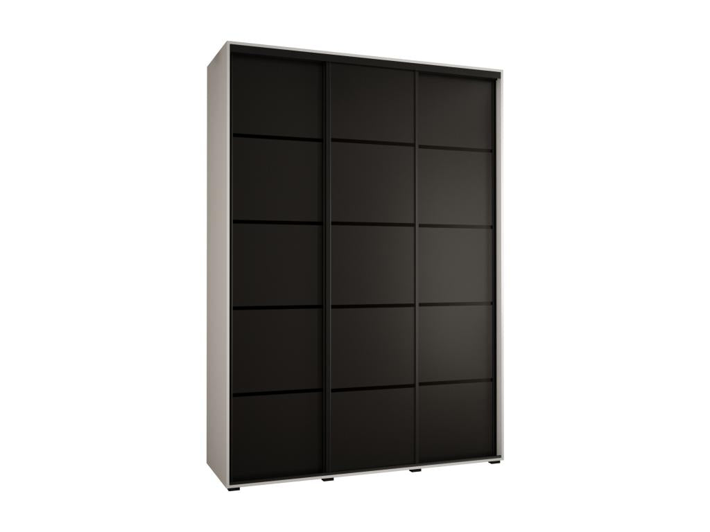 Black Wardrobe, 180 x 60 x 235.2 cm