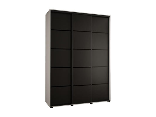 Black Wardrobe, 180 x 60 x 235.2 cm
