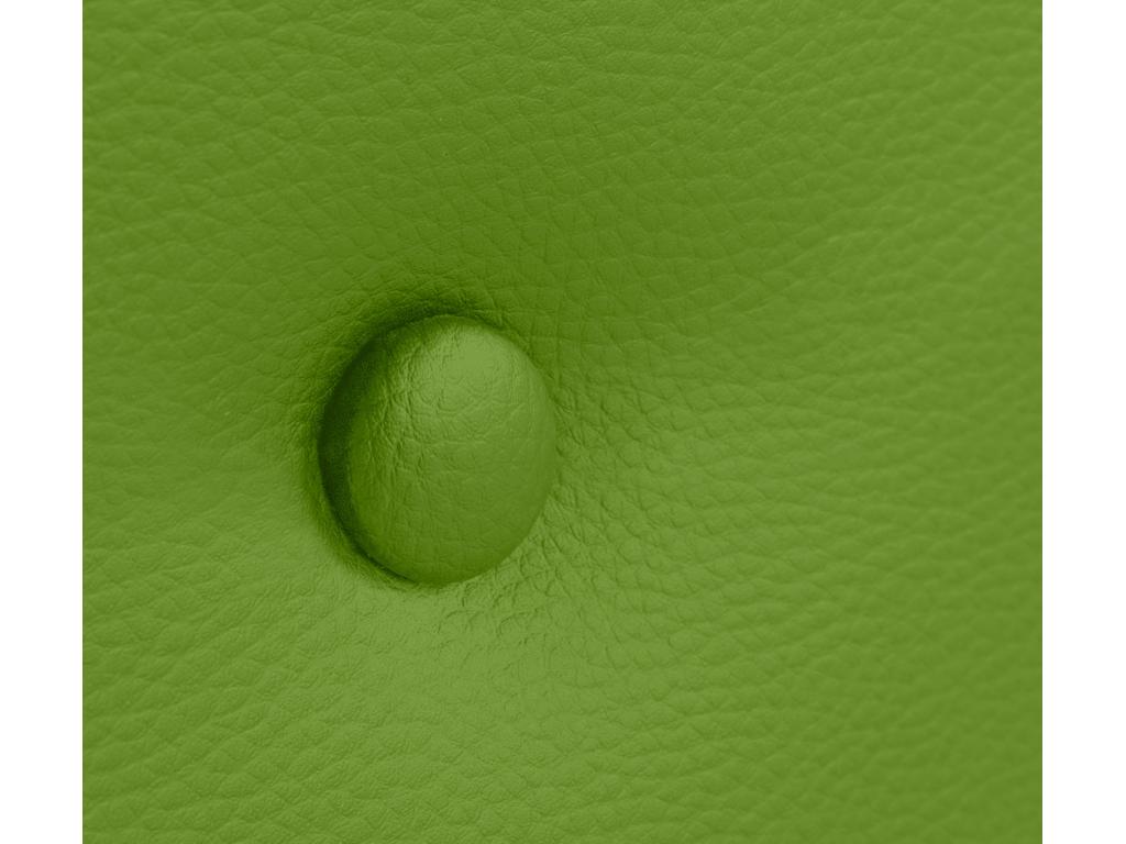 Green Faux Leather Home Furniture, 105 x 105 cm