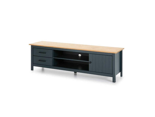 Blue TV Stand