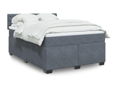 Gray Velvet Mattress, 160 x 200 cm