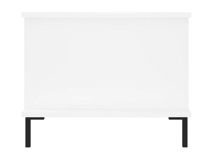 White Engineered Wood Coffee Table, 90 x 50 x 40 cm