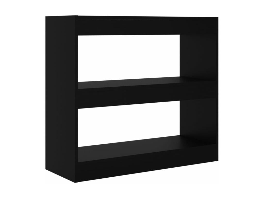 Black Bookcase, 80 x 30 x 72 cm