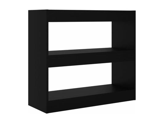 Black Bookcase, 80 x 30 x 72 cm
