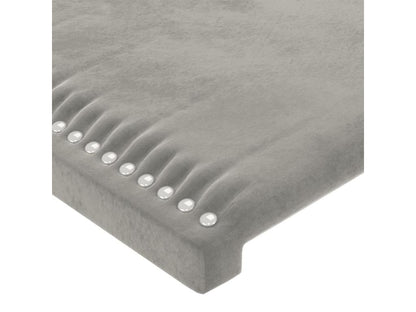 Gray Velvet Home Furniture, 147 x 16 x 78 cm