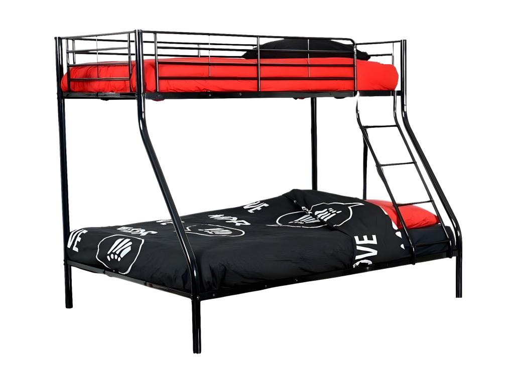 Black Metal Bunk Bed Frame