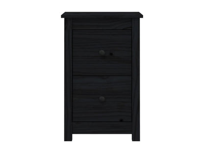 Black Pine Wood Home Furniture, 40 x 35 x 61.5 cm