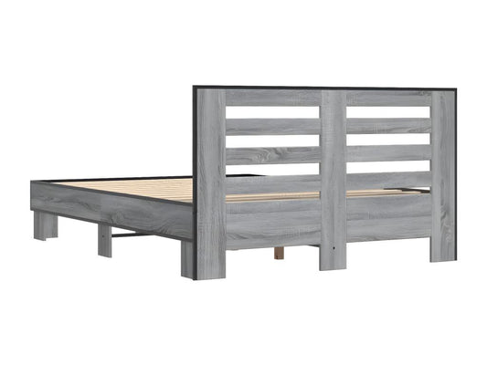 Gray Bed Frame, 120 x 200 cm