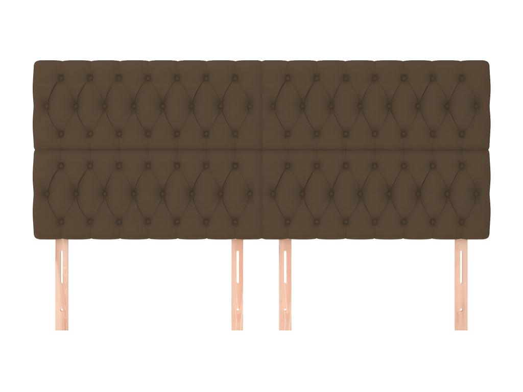 Brown Fabric Home Furniture, 90 x 7 x 78 cm