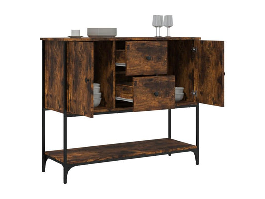 Brown Engineered Wood Sideboard, 100 x 36 x 85 cm