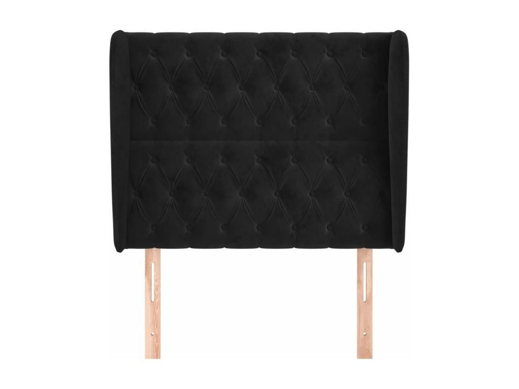 Black Velvet Home Furniture, 93 x 23 x 118 cm