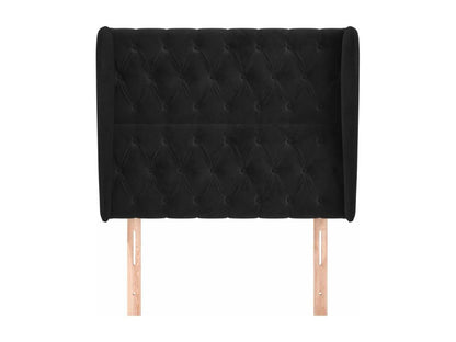 Black Velvet Home Furniture, 93 x 23 x 118 cm