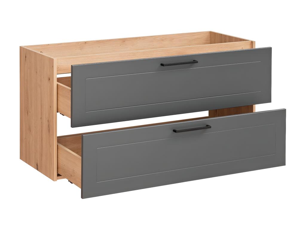 Gray Wardrobe, 120 x 46 x 61 cm