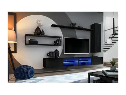 Black TV Stand