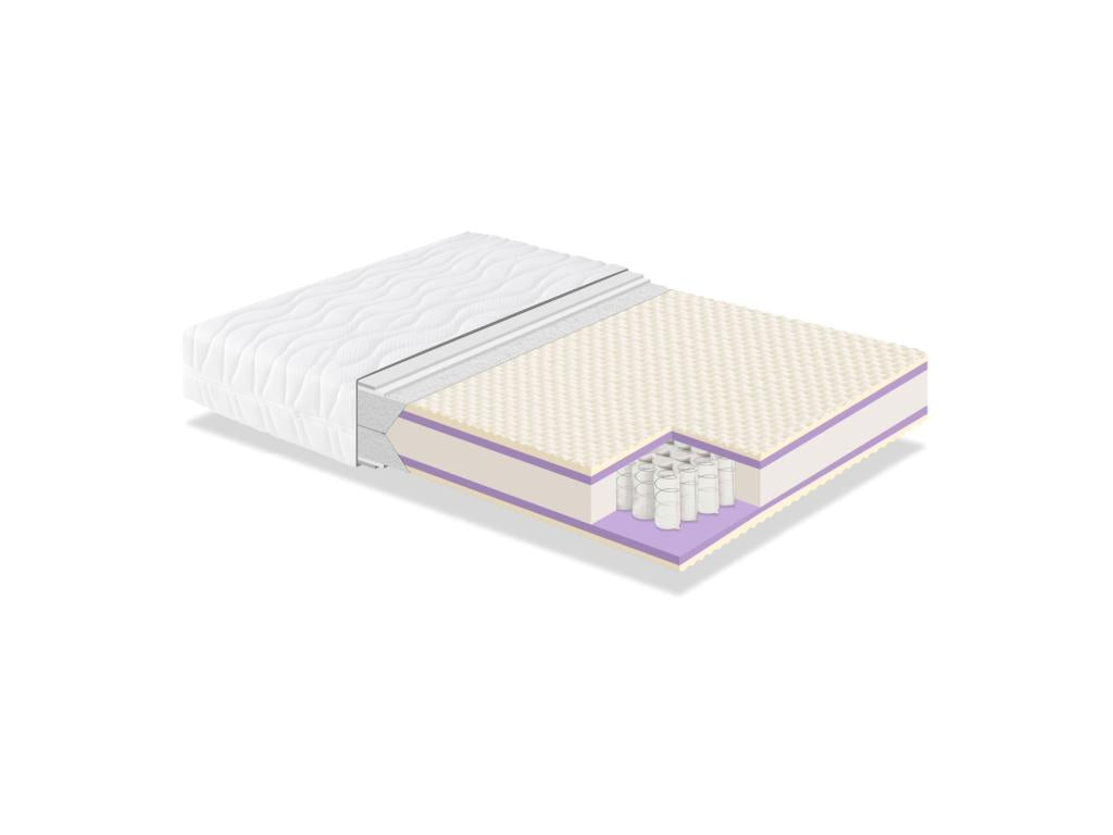 Iron Mattress, 22 cm Thick, 90 x 200 cm