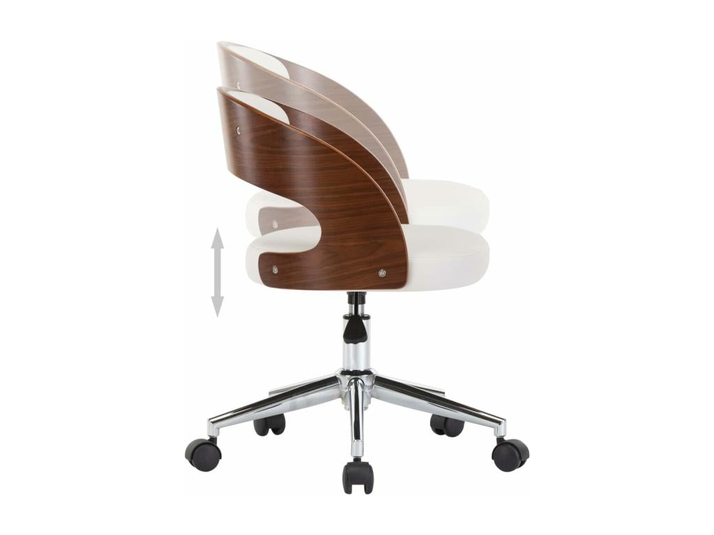 White Faux Leather Home Furniture