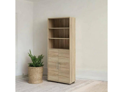 Black Oak Wood Dresser, 89 x 40 cm