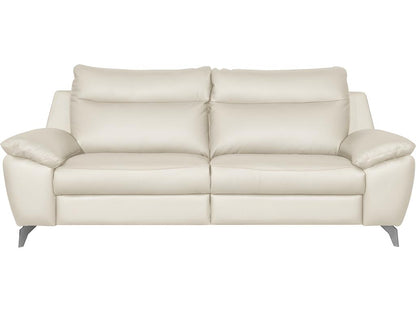 White Leather Sofa