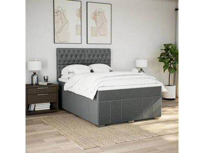 Gray Fabric Mattress, 140 x 200 cm