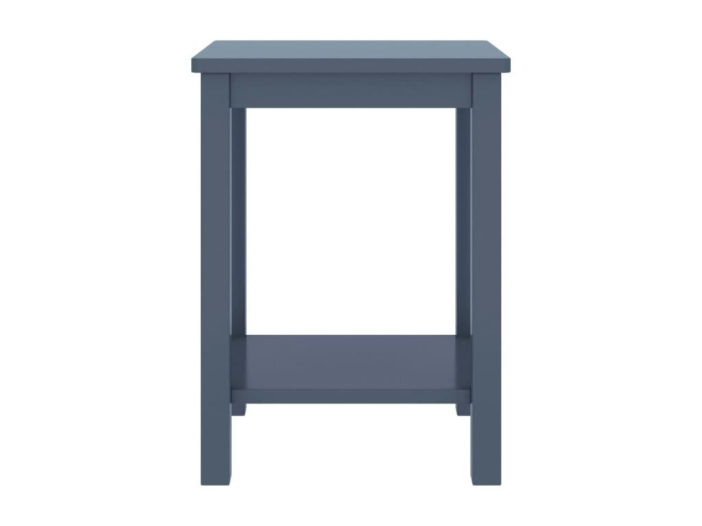 Gray Pine Wood Table, 35 x 30 x 47 cm