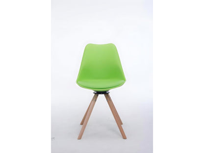 Green Faux Leather Chair