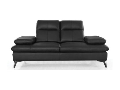 Black Leather Sofa