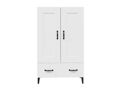 White Engineered Wood Sideboard, 70 x 31 x 115 cm