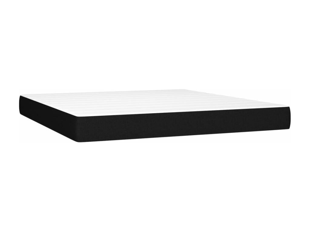 Black Fabric Mattress, 180 x 200 cm