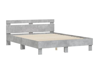 Gray Bed Frame, 140 x 200 cm - dlz1766457147513