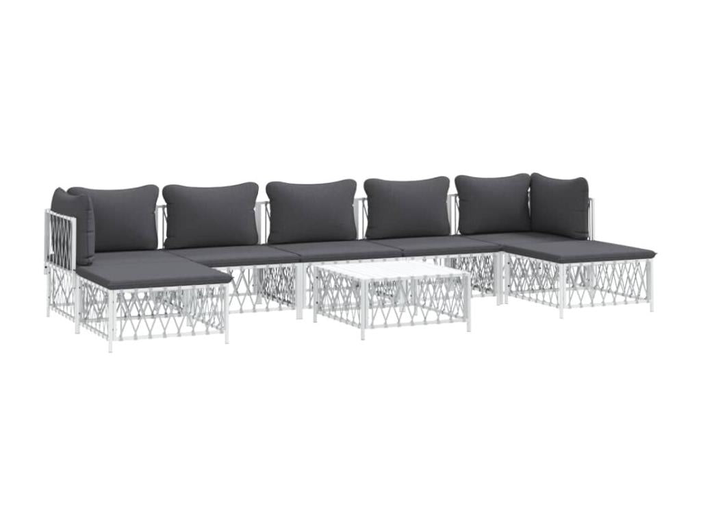 White Outdoor Furniture Set - dlz1766457164899
