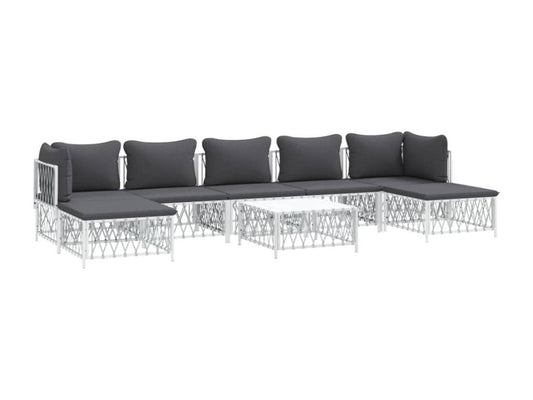 White Outdoor Furniture Set - dlz1766457164899
